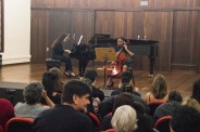 Recital pedagógico de piano e violoncelo