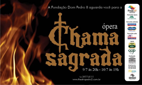 A ALMA está a todo vapor para a produção da Ópera Chama Sagrada