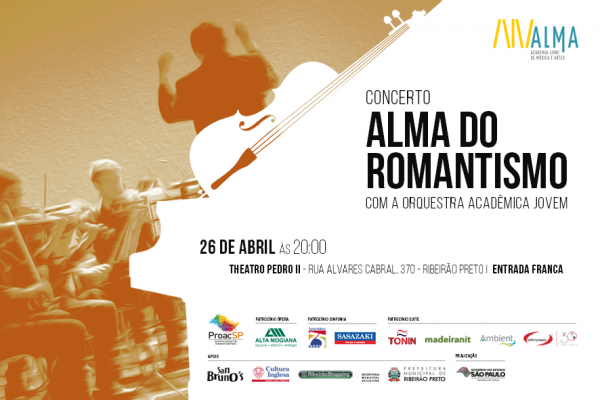 Alma resgata romantismo em concerto gratuito