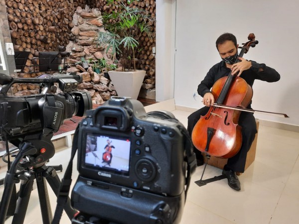 Apresentações virtuais exibem Recital dos Professores da Alma núcleo 2