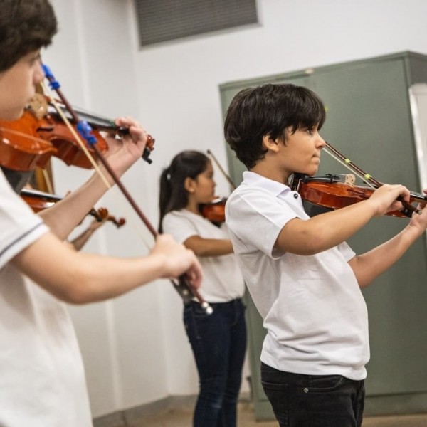 Alma apresenta Mostra Pedagógica da classe de violino