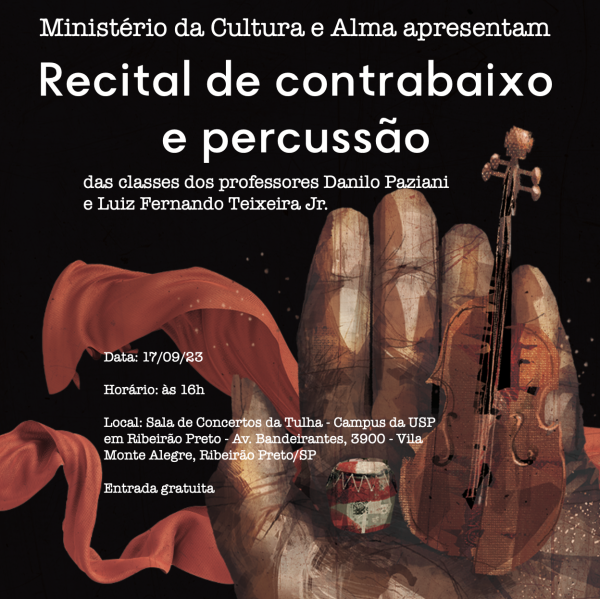 A Alma apresenta recitais gratuitos em setembro
