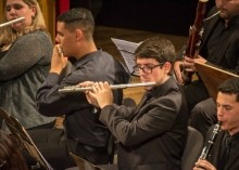 Aluno de flauta da Alma conquista vaga no Festival de Música de Santa Catarina
