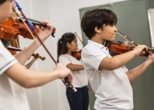 Alma apresenta Mostra Pedagógica da classe de violino