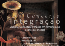 Projetos de música se unem em concerto especial das crianças